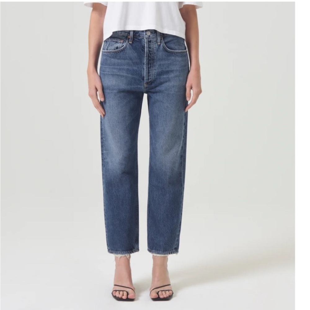 Agolde 90s Crop Mid Rise Straight